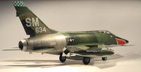 trumpeter F-100D 1/48 (мопед не мой,я только перевел декали)