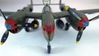 1/72 Lockheed P-38J "Lightning" from Academy+Eduard+Экипаж