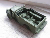 M3 Scout US Army military car Zvezda 1/35