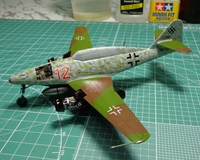 Messerschmitt Me 262B-1a /Revell + CMK + Extratech/ 1:72