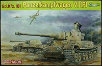 Panzerbefehlswagen VI(P) "Tiger" Porsche 1/35 Dragon