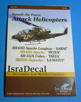 AH-64D Saraf 1/48 decals IsraCast
