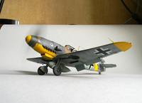 Messerschmitt Bf-109F-4 1/48 от фирмы "Звезда".