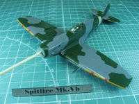Spitfire Mk.Vb / 1/72 / Tamiya+Eduard etch.det.