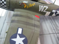 Thunderbolt P47D-25 1/72 / Academy+Aires