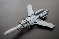 Су-34 1/48 (попытка конверсии Су-27УБ Academy)
