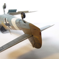 Bf 109.F-4/Z Trop (ICM, 1/48) (ГОТОВ)