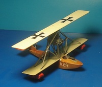 Hansa-Brandenburg CC, 1:72, самоделка (готово)