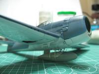 Hellcat F6F-3 Academy 1/72 + Italery 1/72 + Aires