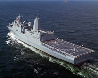 ДВКД USS New York (LPD-21), 1:250, самоделка