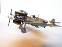 Bf 109.F-4/Z Trop (ICM, 1/48) (ГОТОВ)