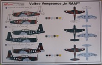 Vultee Vengeance "in RAAF" (AZmodel)