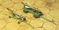 Ракеты Х-58 на аэродромно-складских тележках, 1:72, самодел