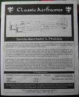 SAVOIA MARCHETTI SM.79sil/bis (Classic Airframes)