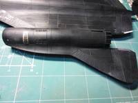 SR-71A Italeri 1:72 Попытка сборки