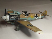 Bf 109.F-4/Z Trop (ICM, 1/48) (ГОТОВ)