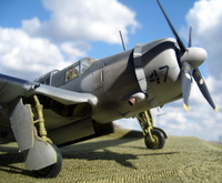 sb2c-4 helldiver,Accurate Miniature,1/48.