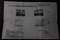 Detail model: F-15 electronic set