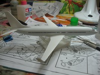 Boeing 737-800 / Revell+Extratech+Skydetails / 1:144