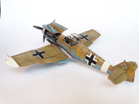 Bf 109.F-4/Z Trop (ICM, 1/48) (ГОТОВ)