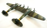 1/72 Heinkel He-111 Zwilling, Hasegawa + Eduard